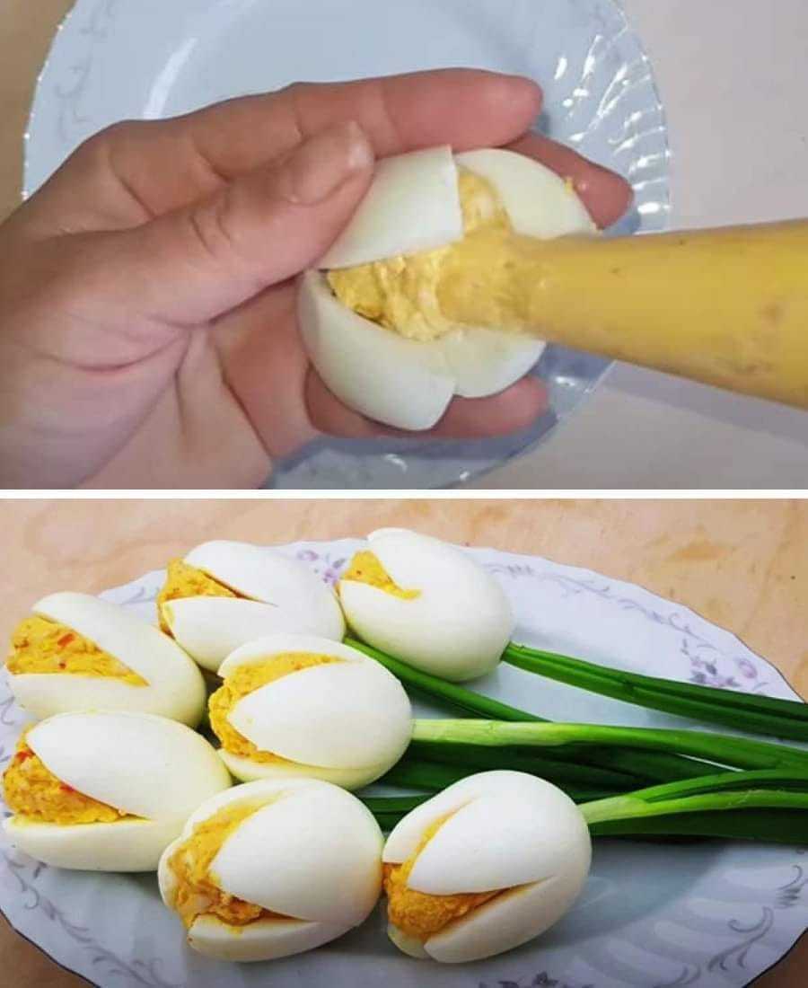 This is my favorite way to serve deviled eggs.