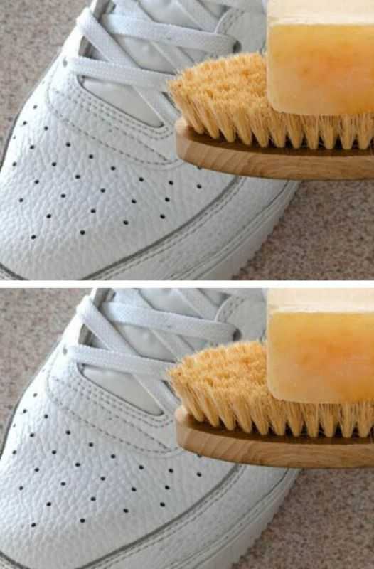 The great trick to make your white shoes look like new again