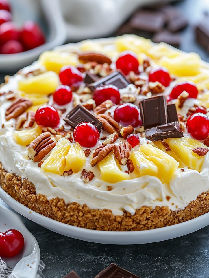 No-Bake Millionaire Pie – A Crowd Favorite!
