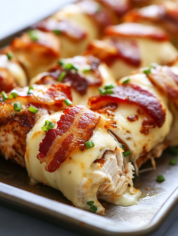 Chicken Bacon Ranch Roll-Ups