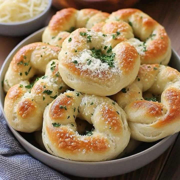 Warm Parmesan Garlic Knots: A Buttery, Cheesy Delight