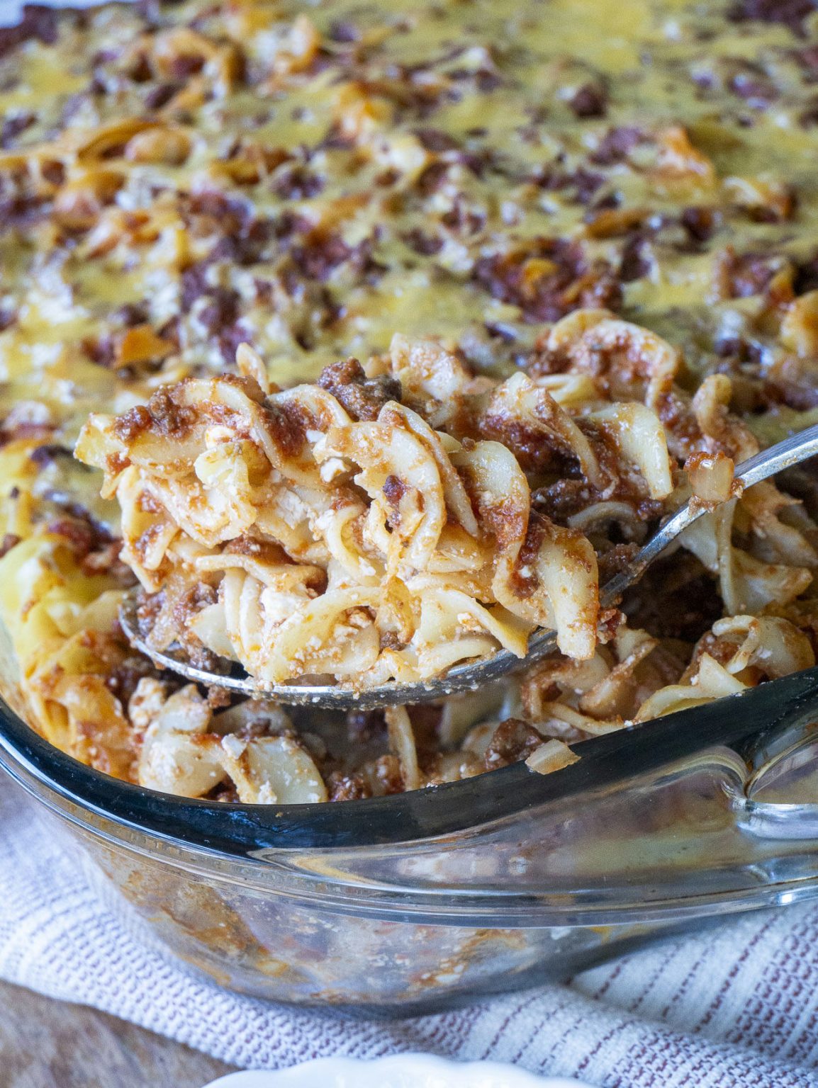 Growing up, my mom made something that we just called “casserole” because it was the only casserole we ever had in our house.