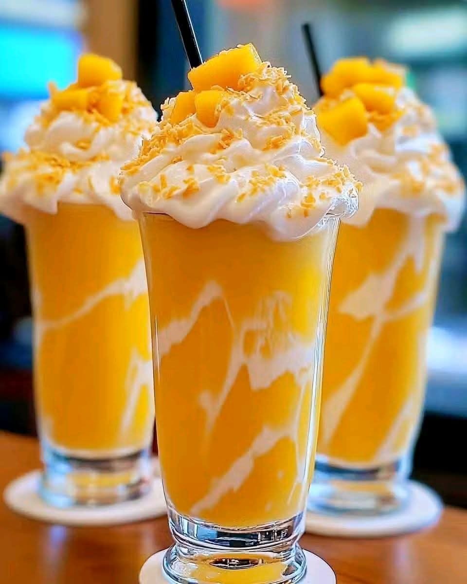 MANGO COCONUT MILKSHAKE