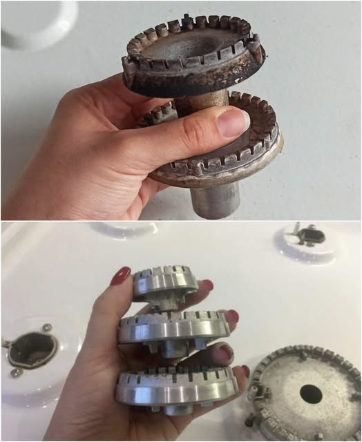 Clean even the dirtiest burners in 5 minutes