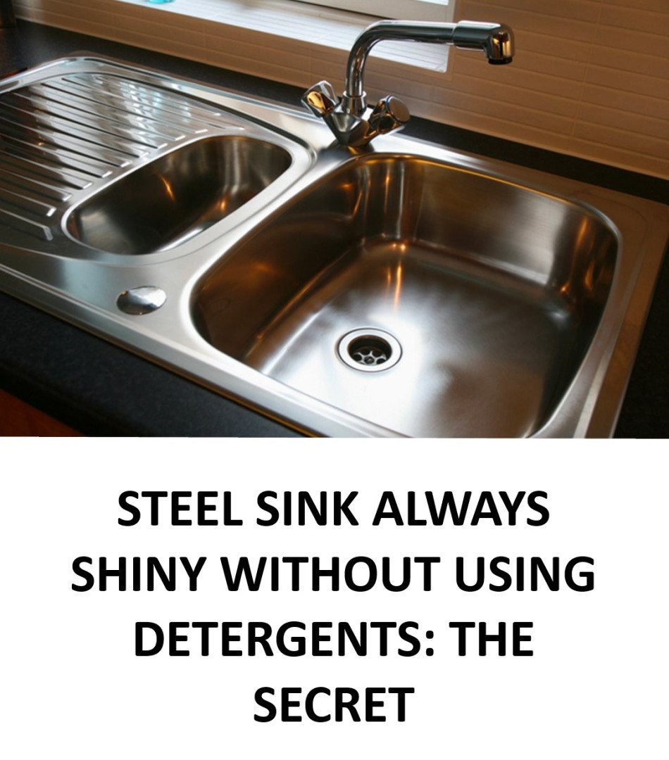 How to Polish Your Sink Without Using Detergents
