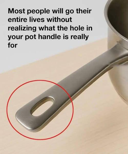 The Secret Purpose Behind the Hole in Your Pot Handle (It’s More Useful Than You Think)
