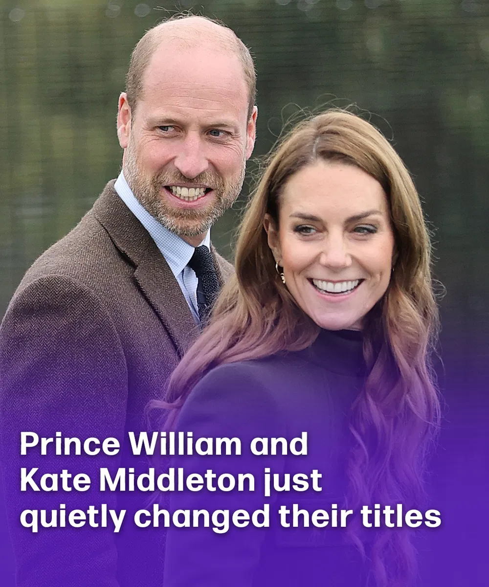 Prince William and Kate Middleton just quietly changed their titles