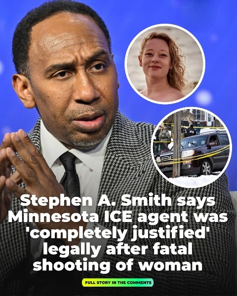 Stephen A. Smith Claims The Minnesota ICE