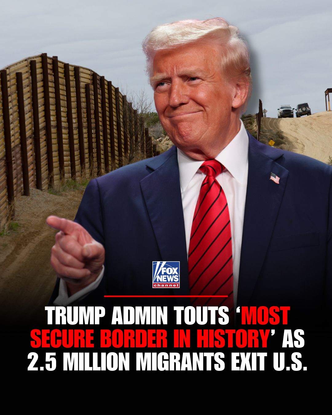 ‘JUST GETTING STARTED’: Illegal border crossings plunged 93% year-over-year, fentanyl trafficking was cut in half, and hundreds of thousands of criminal illegal immigrants were either arrested or deported, according to a year-end report from the Department of Homeland Security. “Under President Trump’s leadership, we are making America safe again and putting the American people first,” DHS Secretary Kristi Noem said.…