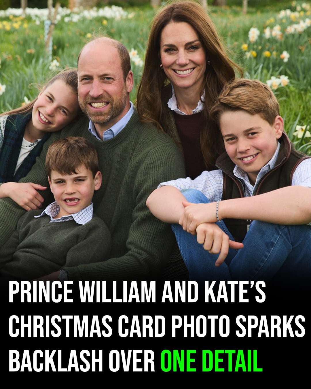 Prince William and Kate’s Christmas card photo sparks fan backlash