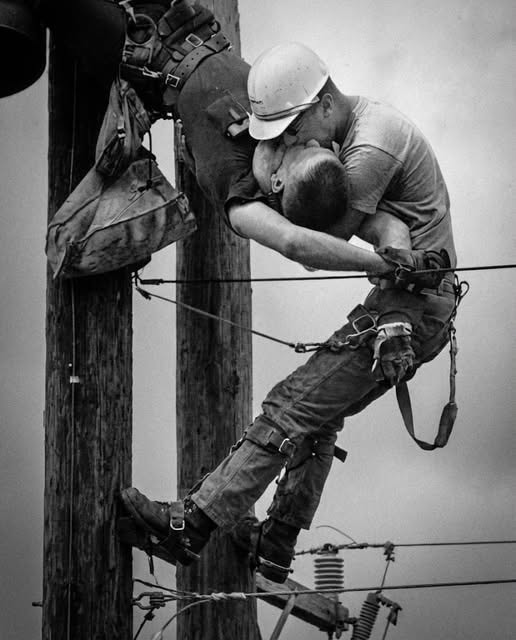 The Kiss of Life How One Mans Courage Saved a Colleague and Created a Timeless Photograph