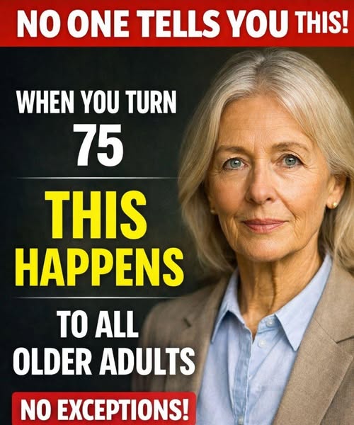 Common changes that may appear after age 75 and how to deal with them in a healthy way.