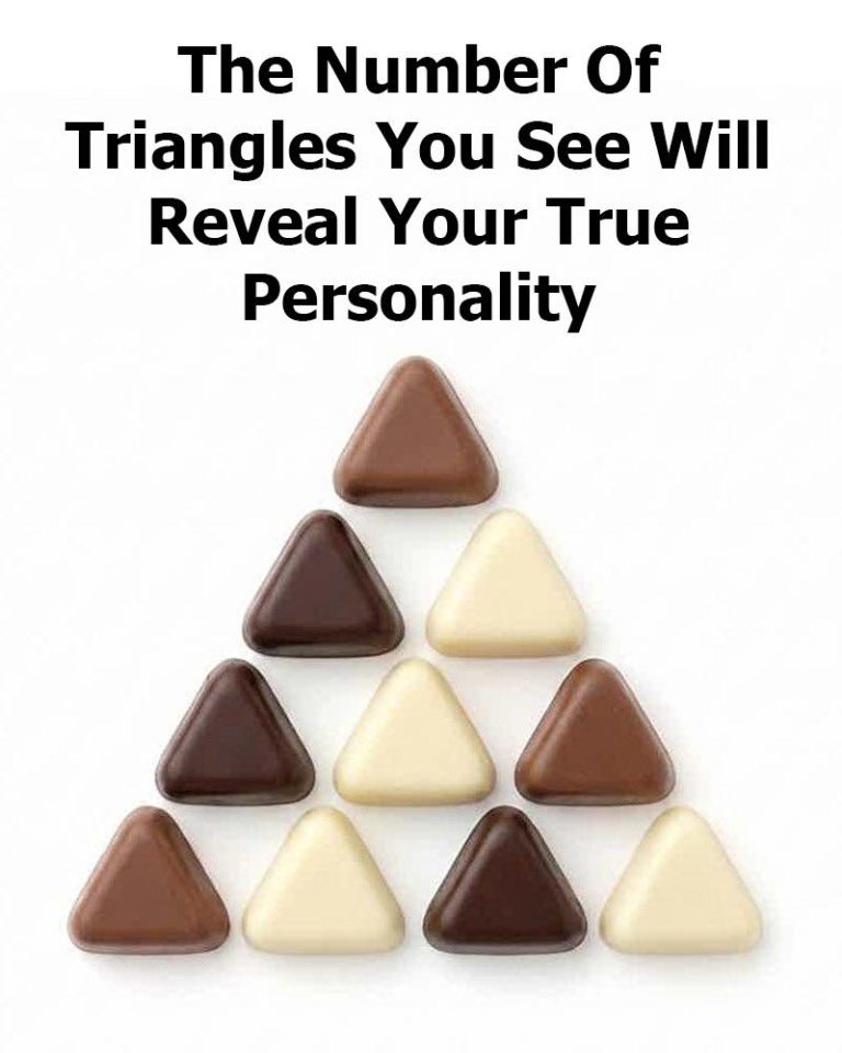 The Number Of Triangles You See Will Reveal Your True Personality