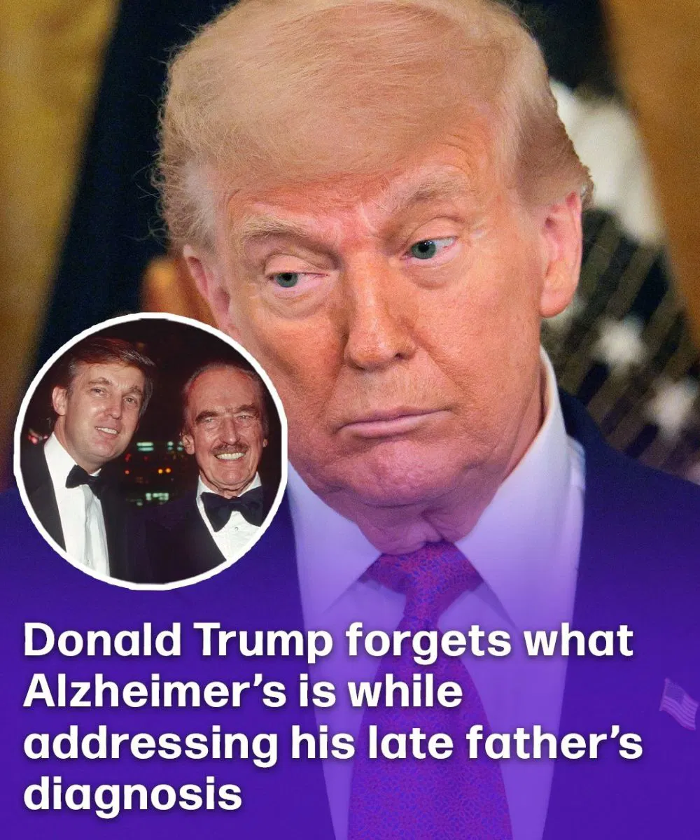 Donald Trump forgets what Alzheimer’s is while addressing his late father’s diagnosis