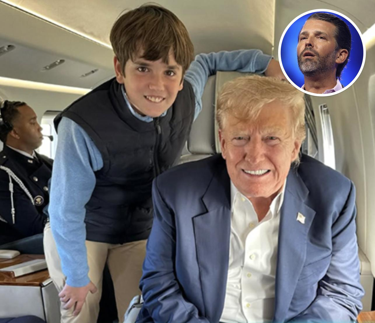 Don Jr Sparks Outrage After People Spot Small Detail In These Photos He Posted Of His Son