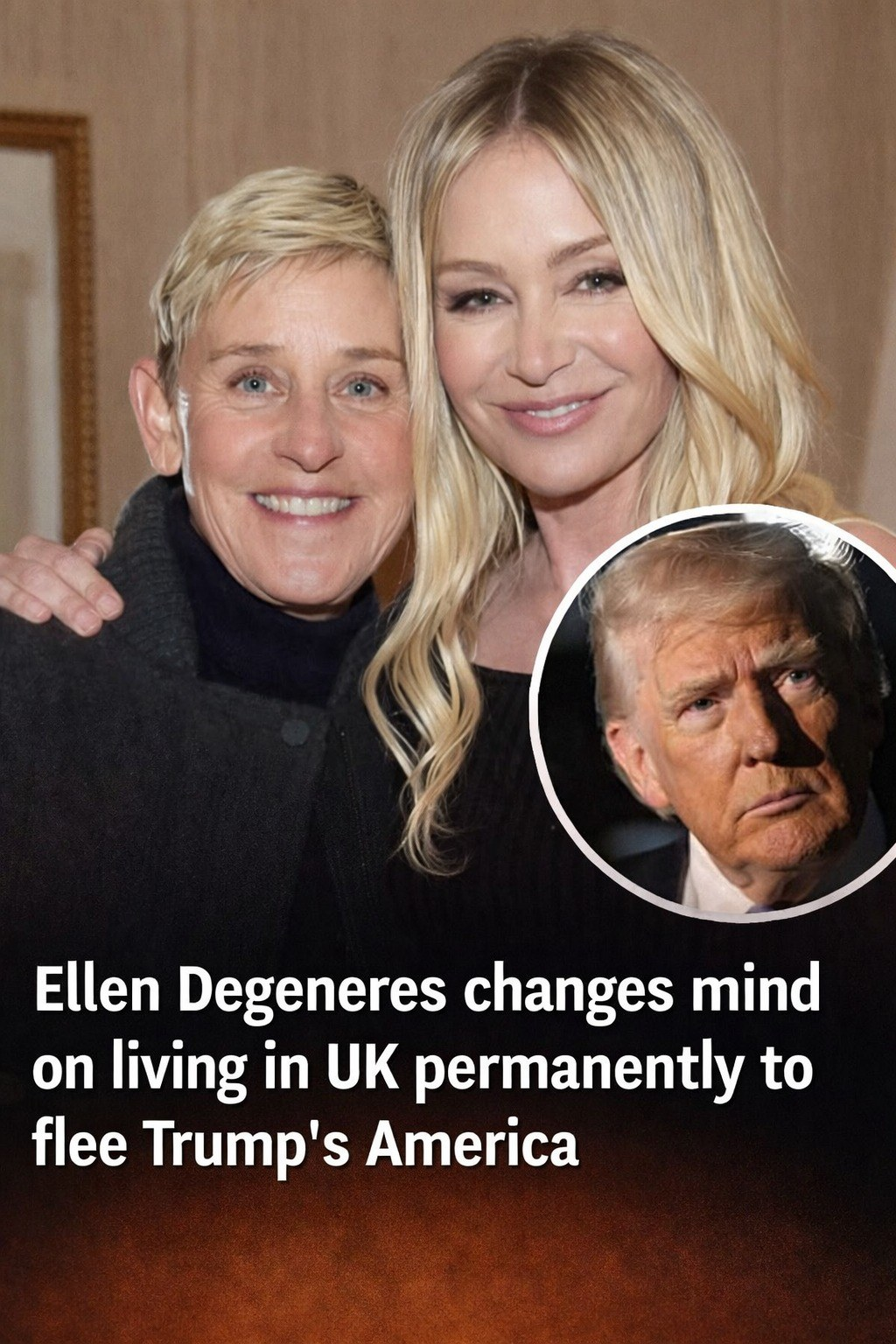 Ellen DeGeneres Reconsiders Moving to the UK to Escape Trump’s America
