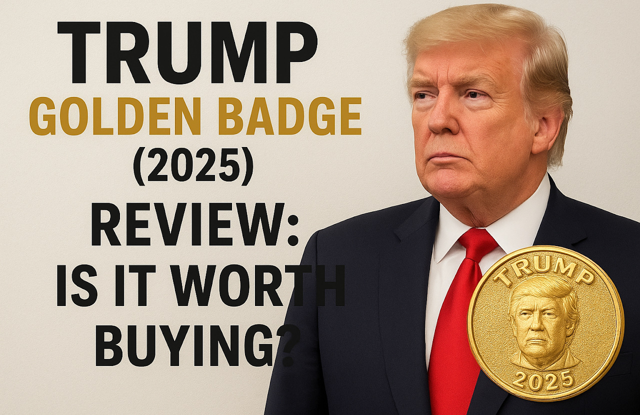 🎖️ Trump Golden Badge 2025 – Celebrate America’s Legacy! 🇺🇸
