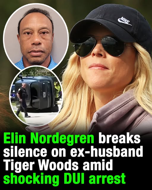 HT17. Elin Nordegren breaks silence on ex-husband Tiger Woods amid shocking DUI arrest
