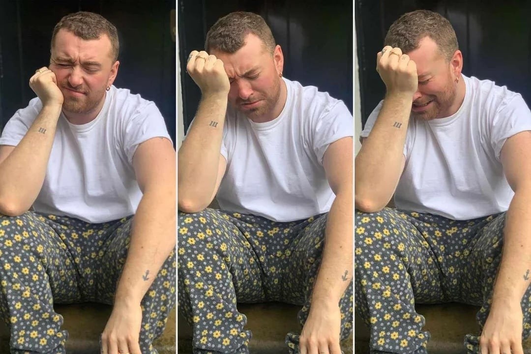 Sam Smith cries as he reveals about medical treatment that… See more