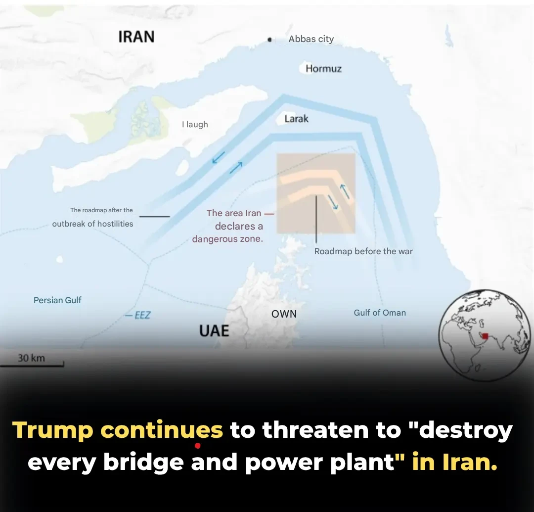 Trump Issues New Threats Against Iran: “Every Bridge and Power Plant” at Risk