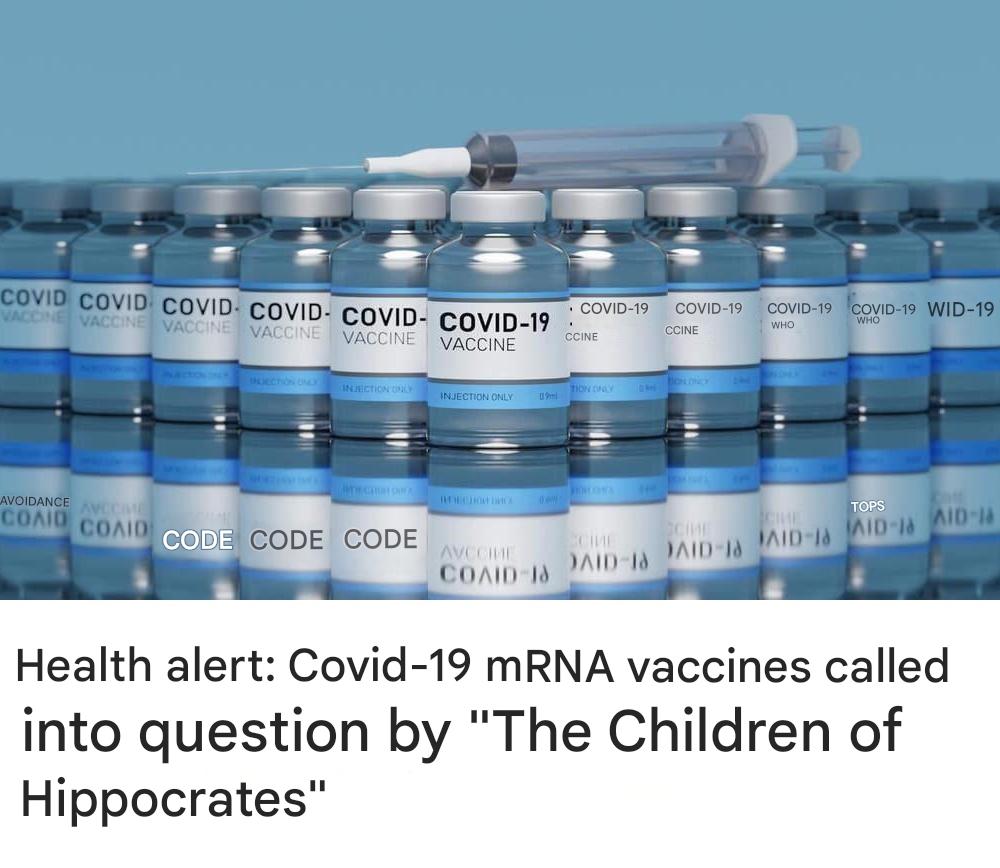 Alerta sanitaria : Les vaccins ARNm contre le Covid-19 mis en cause par « Les Enfants d’Hippocrate »